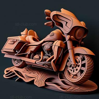 3D мадэль Harley Davidson CVO Road Glide Ultra (STL)